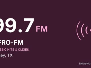 KFRO-FM 99.7 FM, Cuney, TX