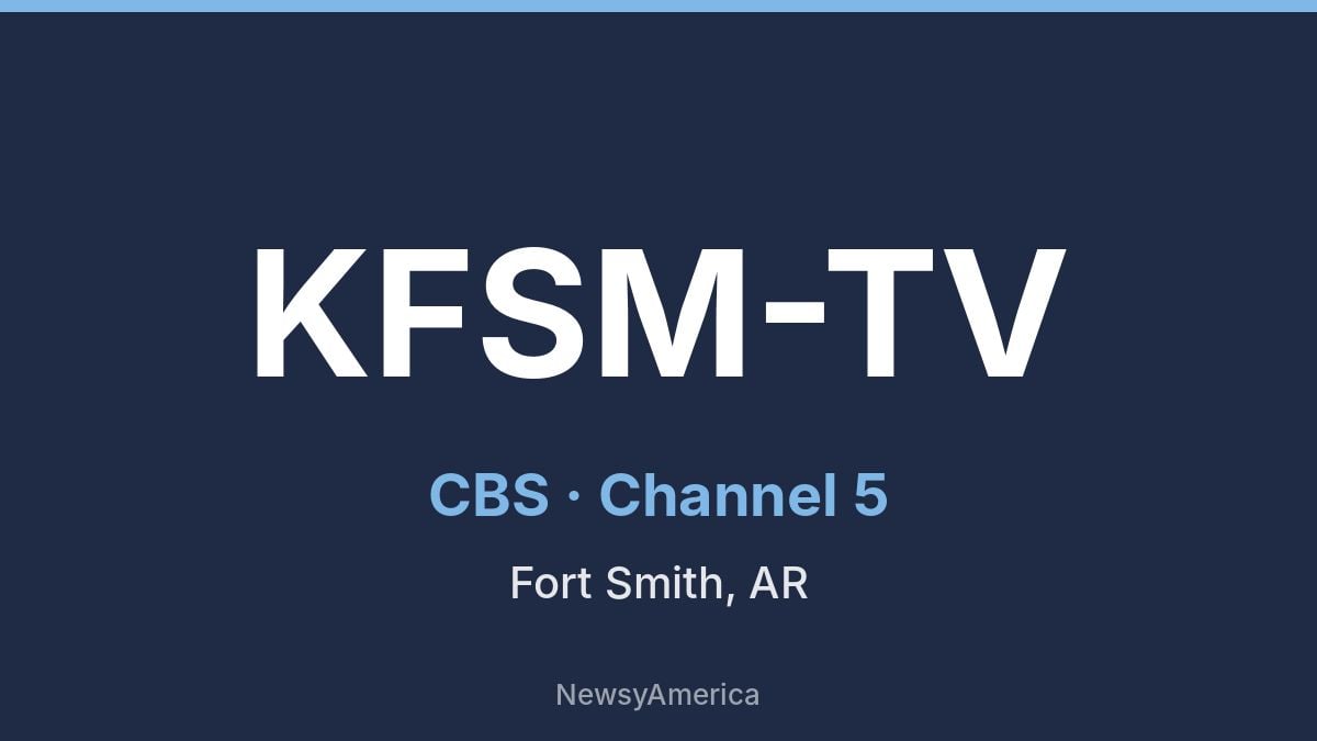 KFSM-TV – CBS 5 Ft. Smith
