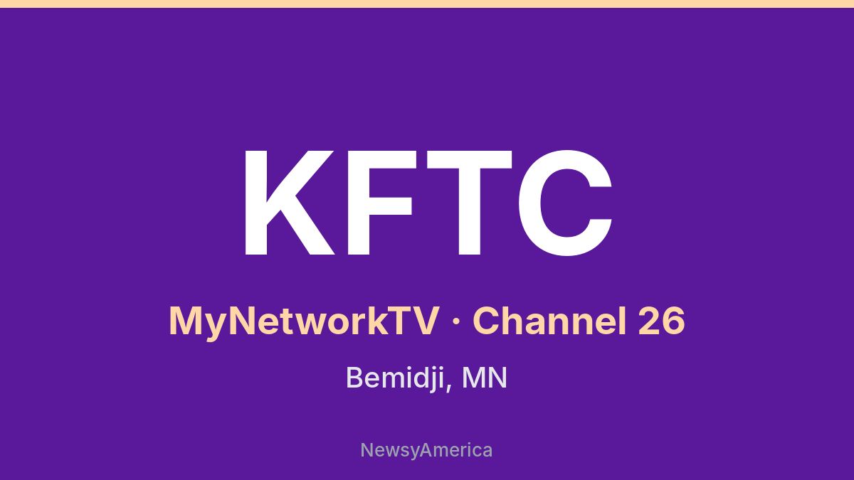 KFTC – MyNetworkTV 26 Minneapolis
