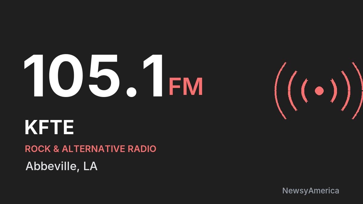 KFTE 105.1 FM – Abbeville