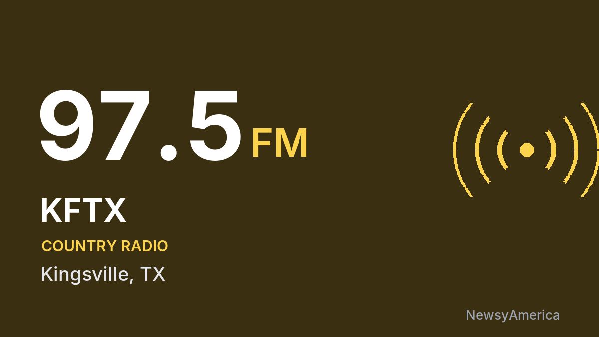 KFTX 97.5 FM – Kingsville