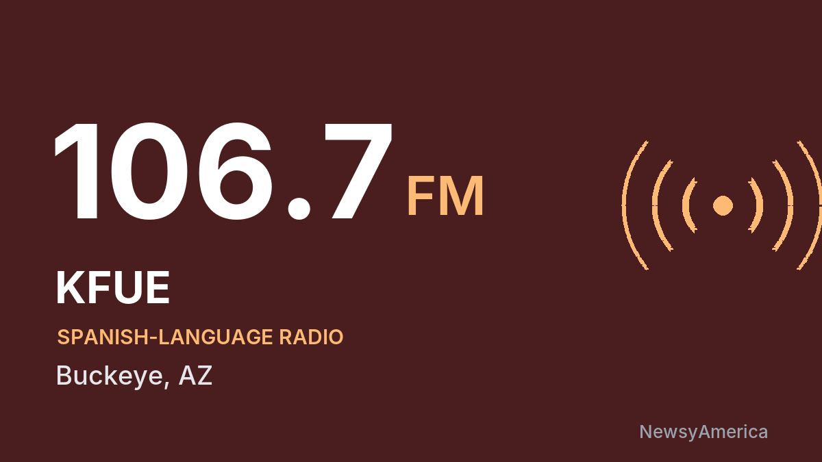 KFUE 106.7 FM – Buckeye