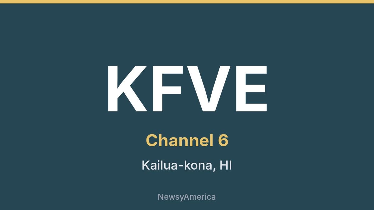 KFVE – Channel 6 Honolulu
