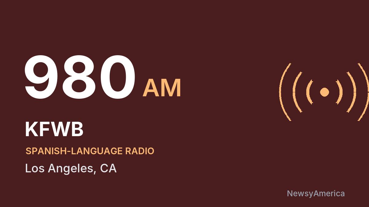 KFWB 980 AM – Los Angeles