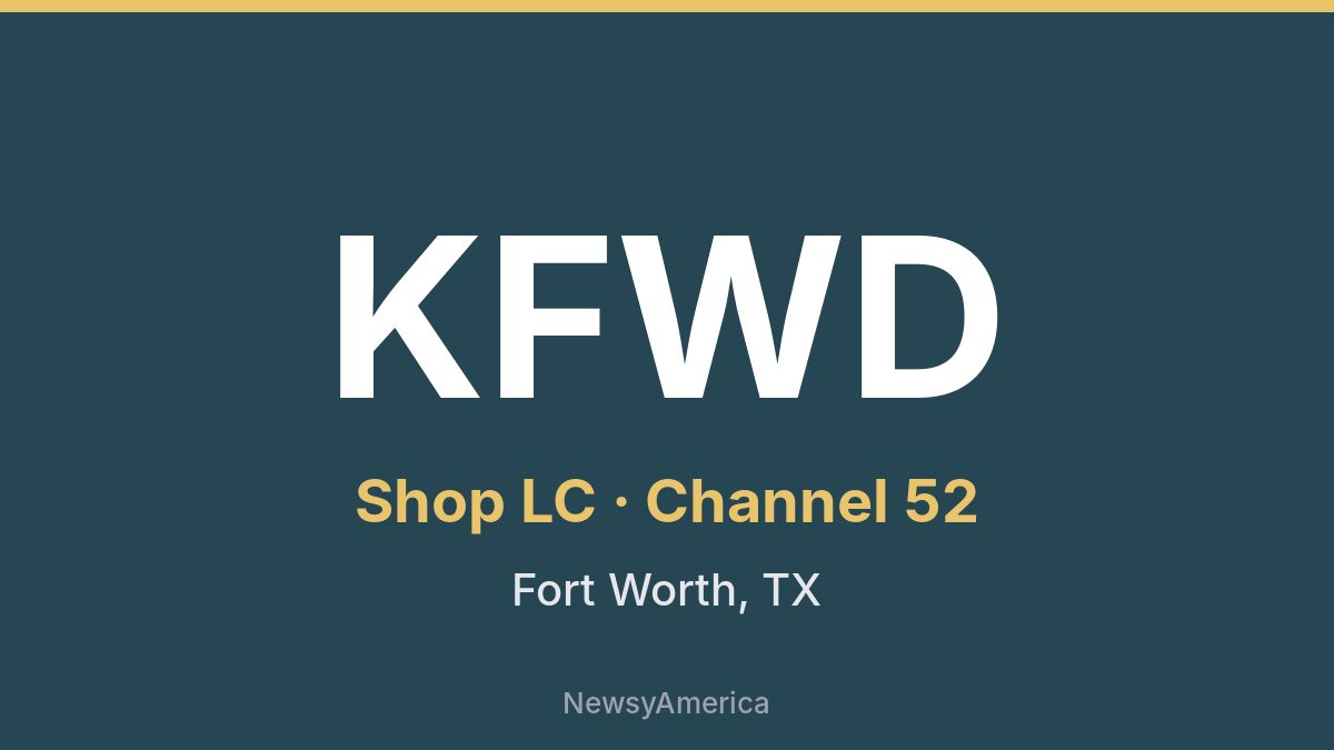 KFWD – Shop LC 52 Dallas