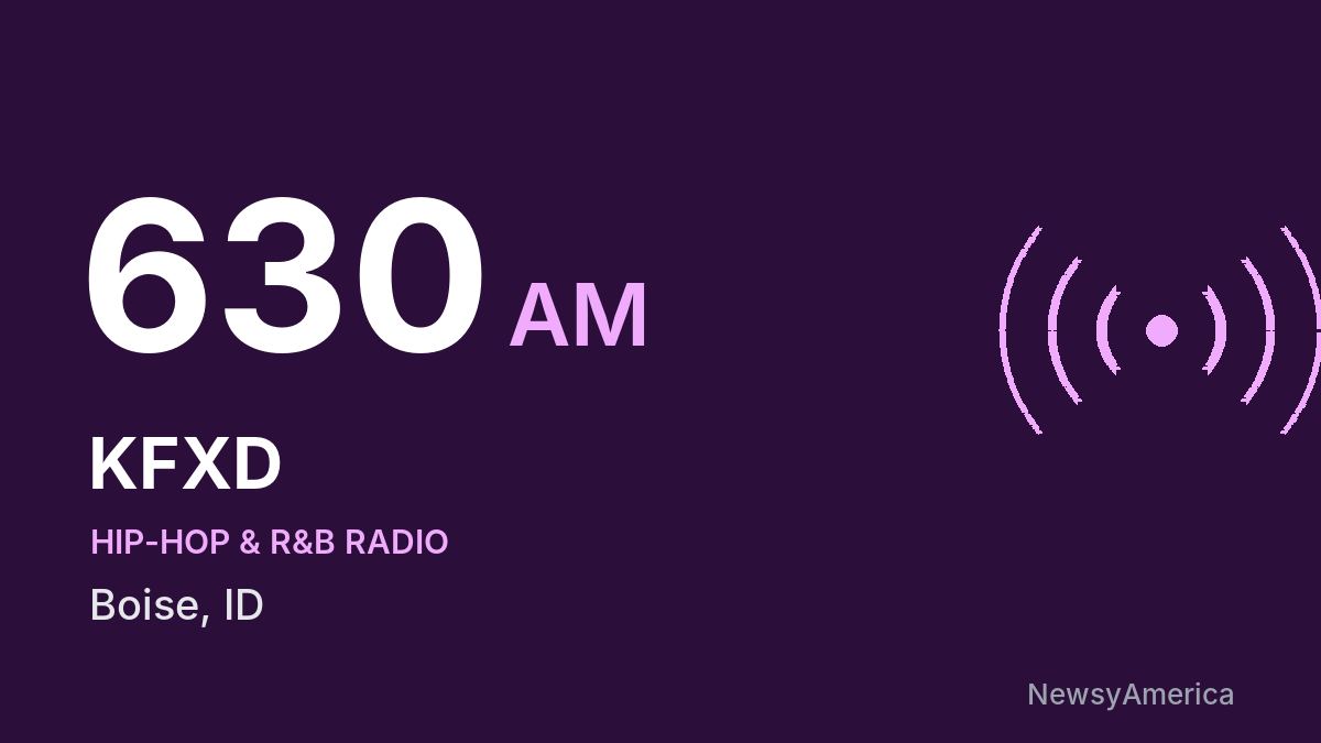 KFXD 630 AM – Boise