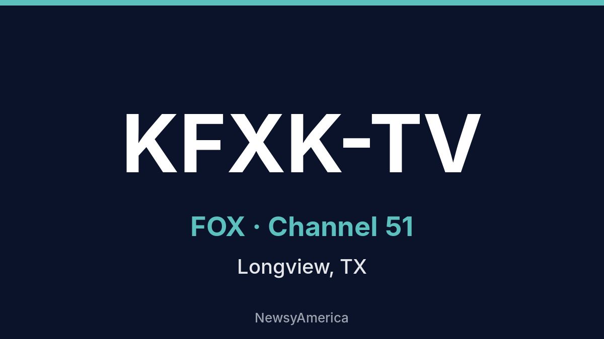 KFXK-TV – FOX 51 Tyler