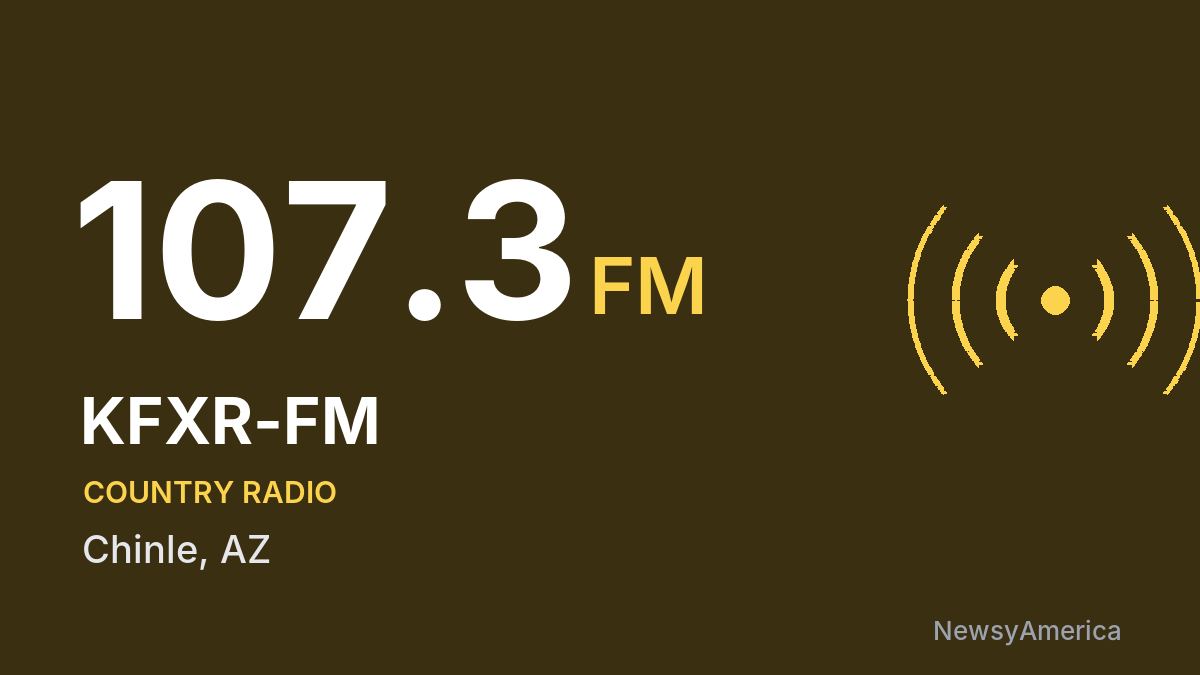 KFXR-FM 107.3 FM – Chinle
