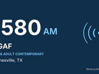 KGAF 1580 AM, Gainesville, TX