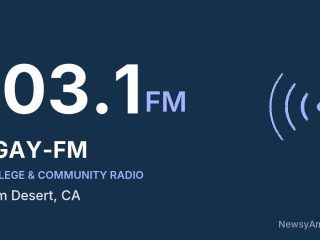 KGAY-FM 103.1 FM, Palm Desert, CA