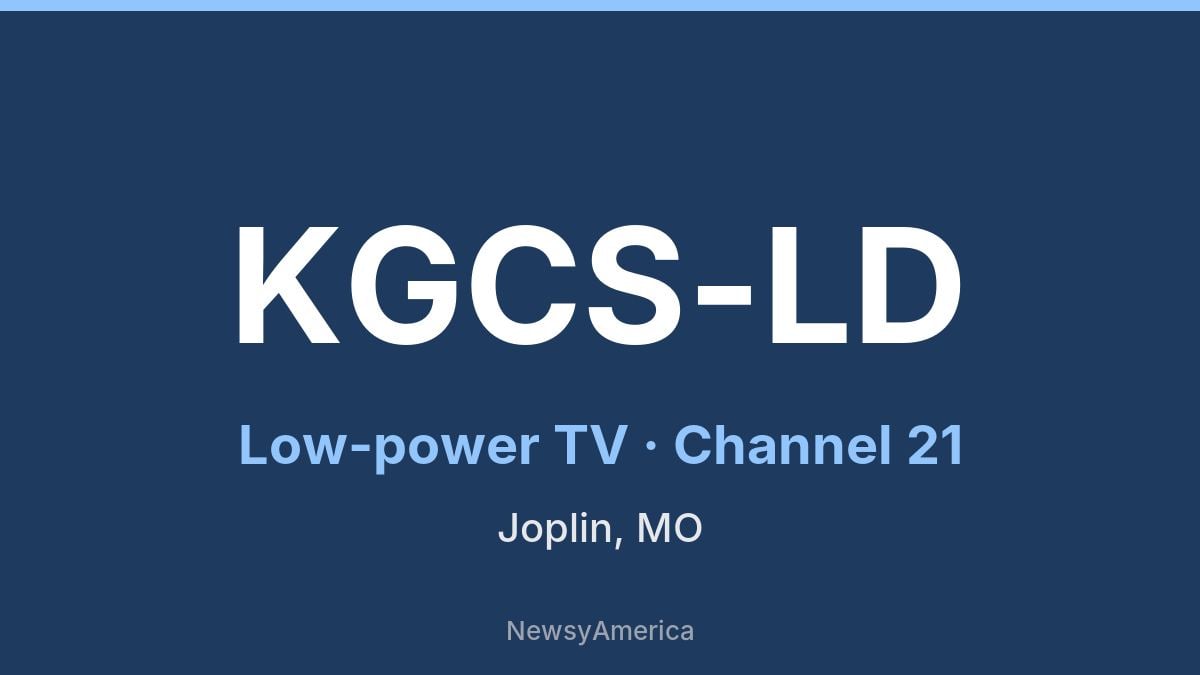 KGCS-LD – Channel 21 Joplin