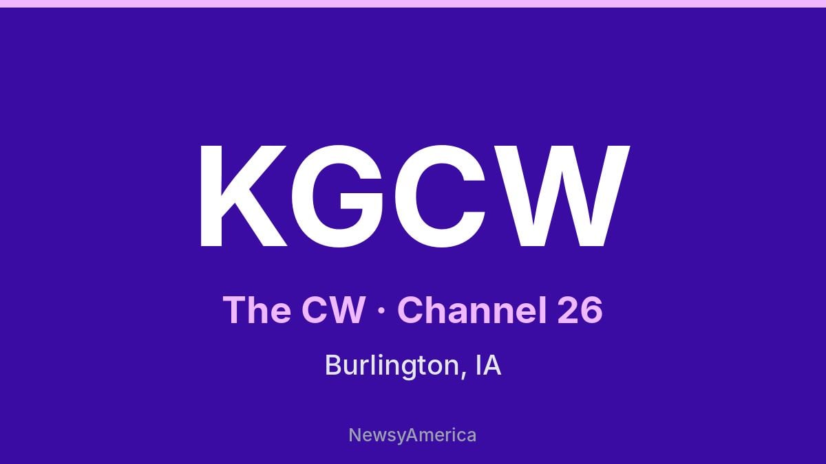 KGCW – The CW 26 Davenport