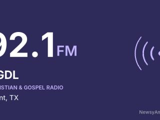 KGDL 92.1 FM, Trent, TX