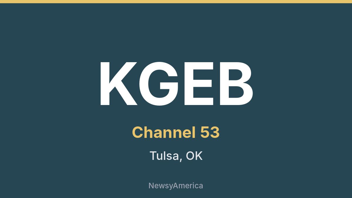 KGEB – Channel 53 Tulsa