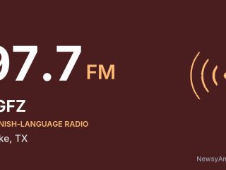 KGFZ 97.7 FM, Burke, TX
