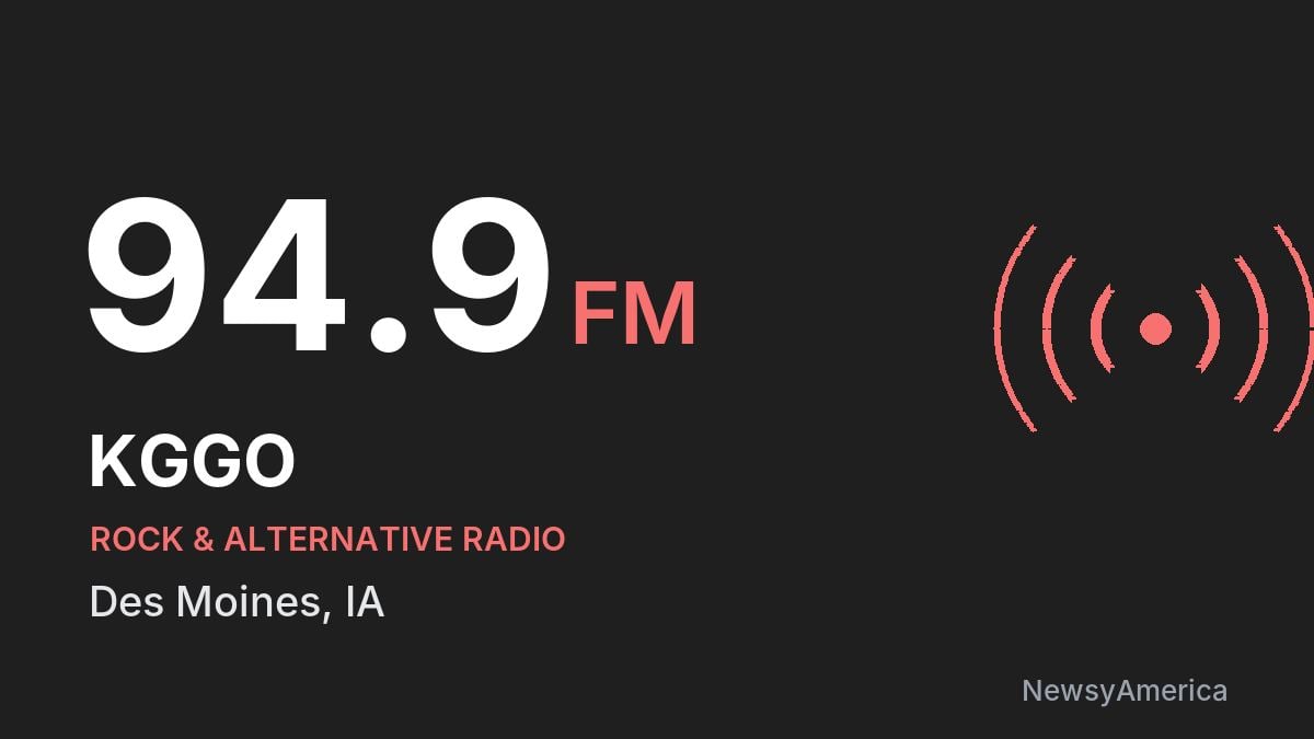 KGGO 94.9 FM – Des Moines