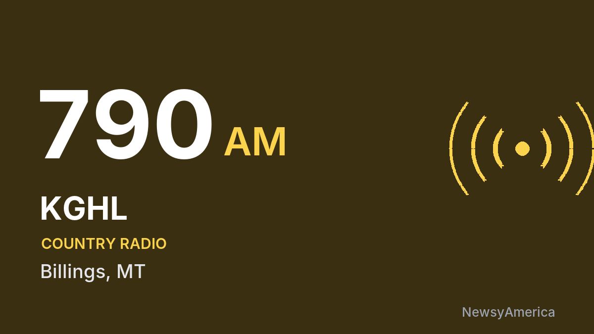 KGHL 790 AM – Billings