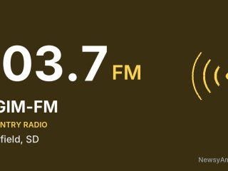 KGIM-FM 103.7 FM, Redfield, SD