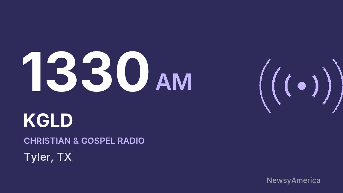 KGLD 1330 AM – Tyler