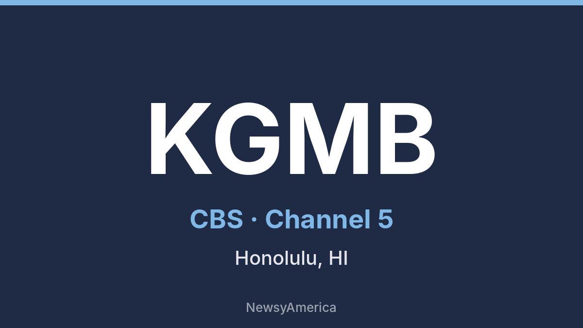 KGMB – CBS 5 Honolulu