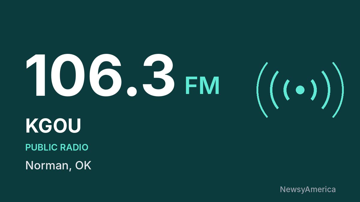KGOU 106.3 FM – Norman