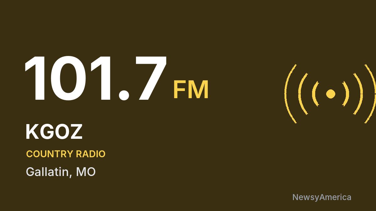 KGOZ 101.7 FM – Gallatin