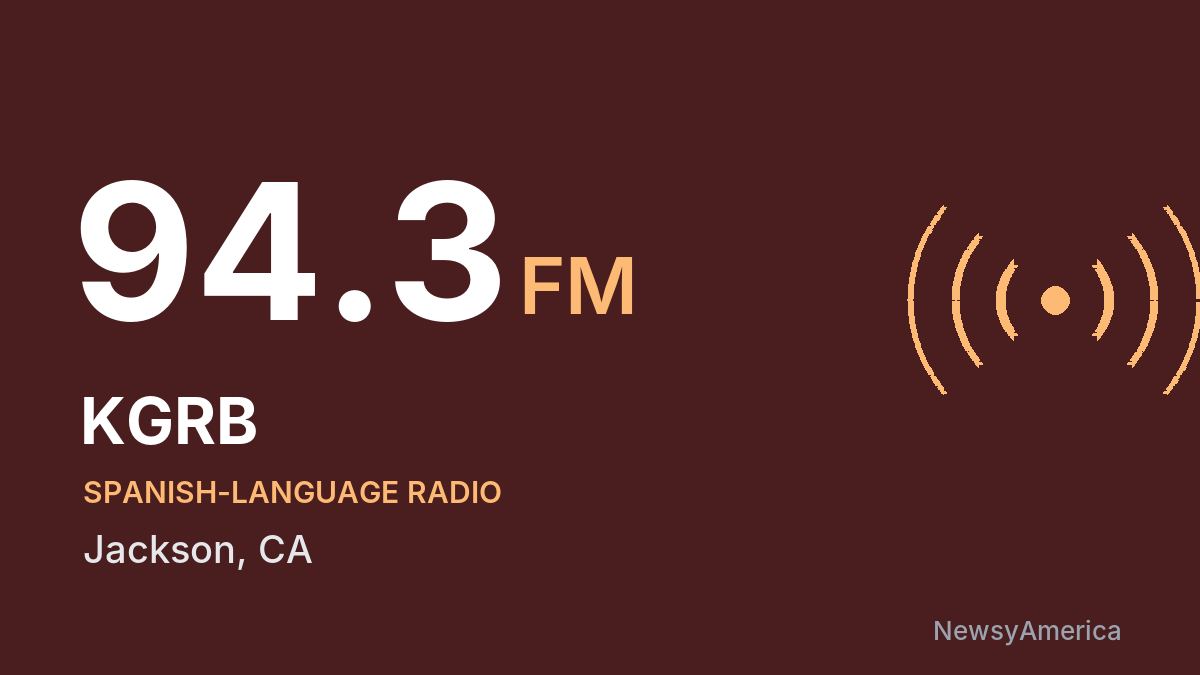 KGRB 94.3 FM – Jackson