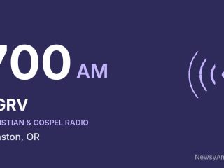 KGRV 700 AM, Winston, OR
