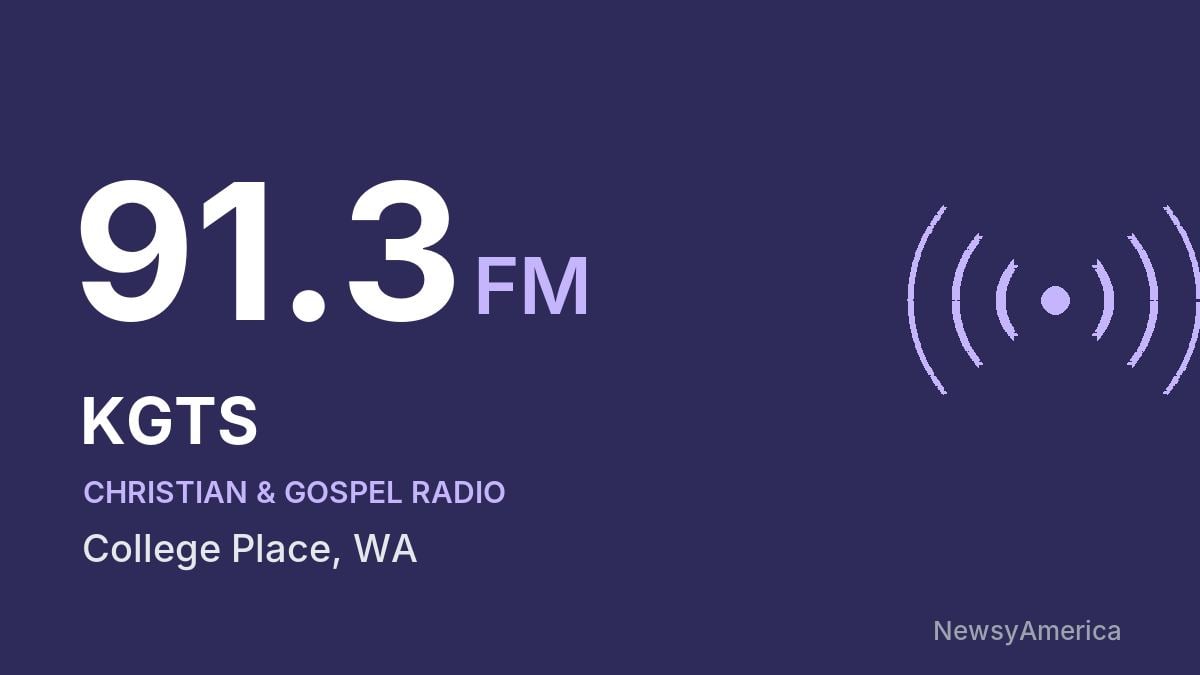 KGTS 91.3 FM – College Place