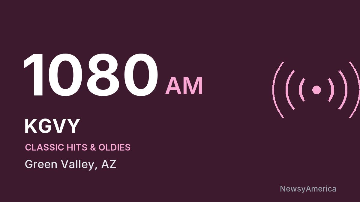 KGVY 1080 AM – Green Valley