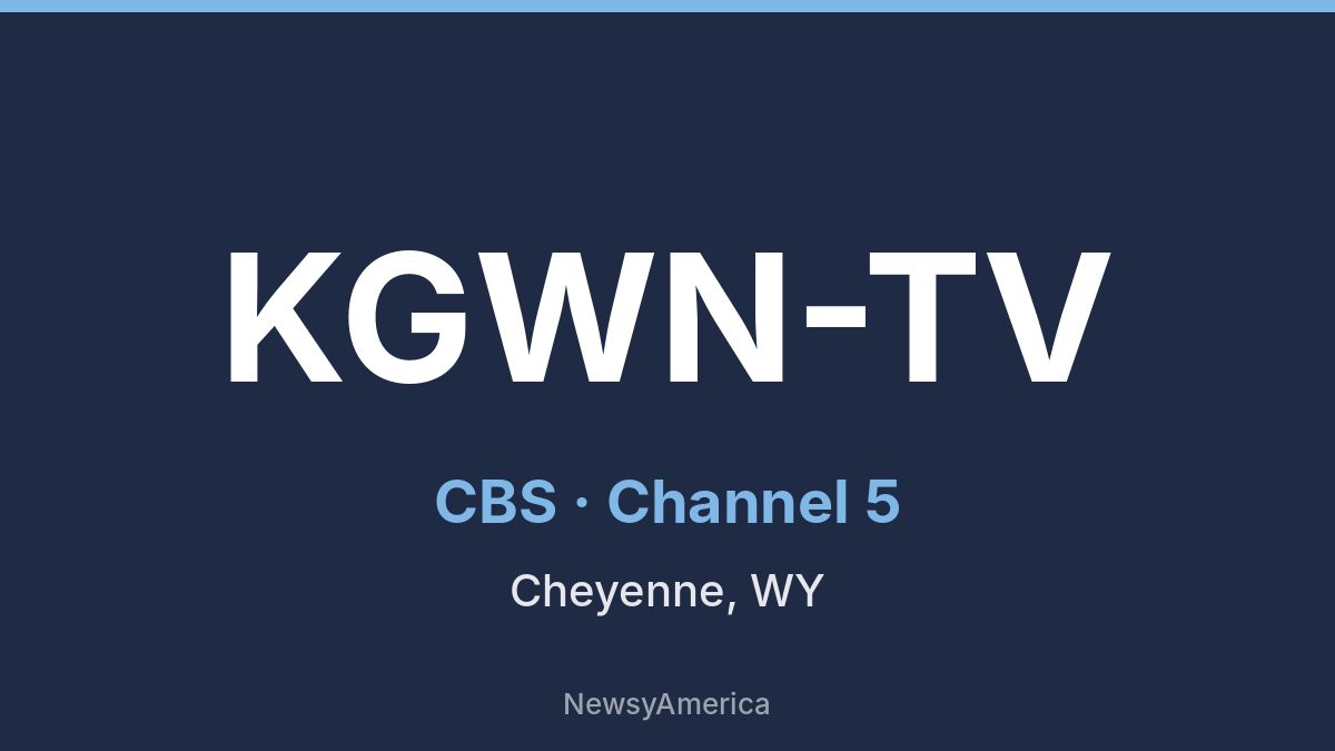 KGWN-TV – CBS 5 Cheyenne