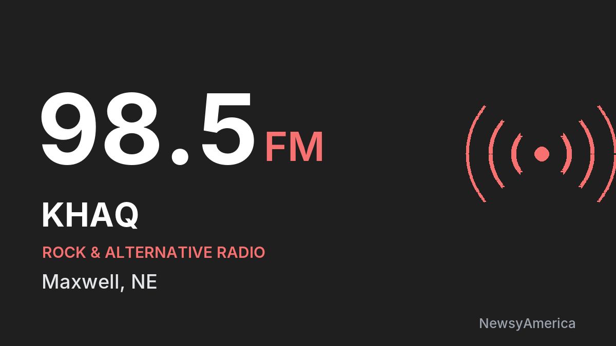 KHAQ 98.5 FM – Maxwell