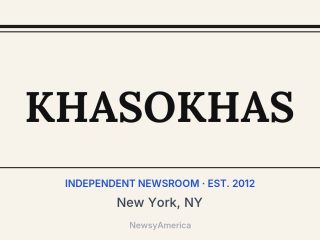 KHASOKHAS, New York, NY