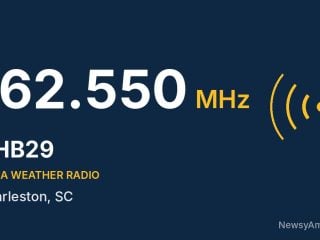 KHB29 NOAA Weather Radio 162.550 MHz, Charleston, SC