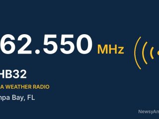 KHB32 NOAA Weather Radio 162.550 MHz, Tampa Bay, FL