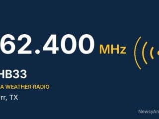 KHB33 NOAA Weather Radio 162.400 MHz, Pharr, TX