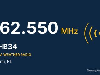 KHB34 NOAA Weather Radio 162.550 MHz, Miami, FL