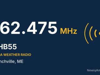 KHB55 NOAA Weather Radio 162.475 MHz, Frenchville, ME