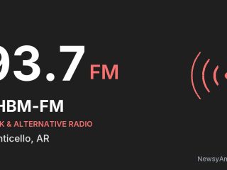 KHBM-FM 93.7 FM, Monticello, AR