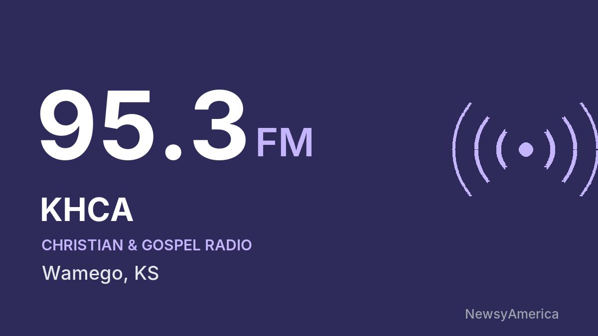 KHCA 95.3 FM – Wamego