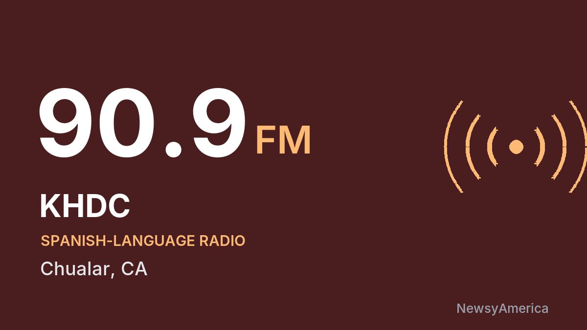 KHDC 90.9 FM – Chualar
