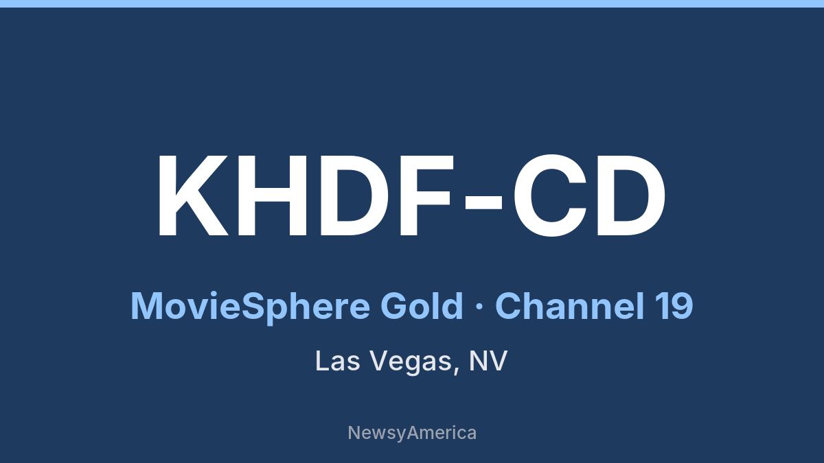 KHDF-CD – MovieSphere Gold 19 Las Vegas