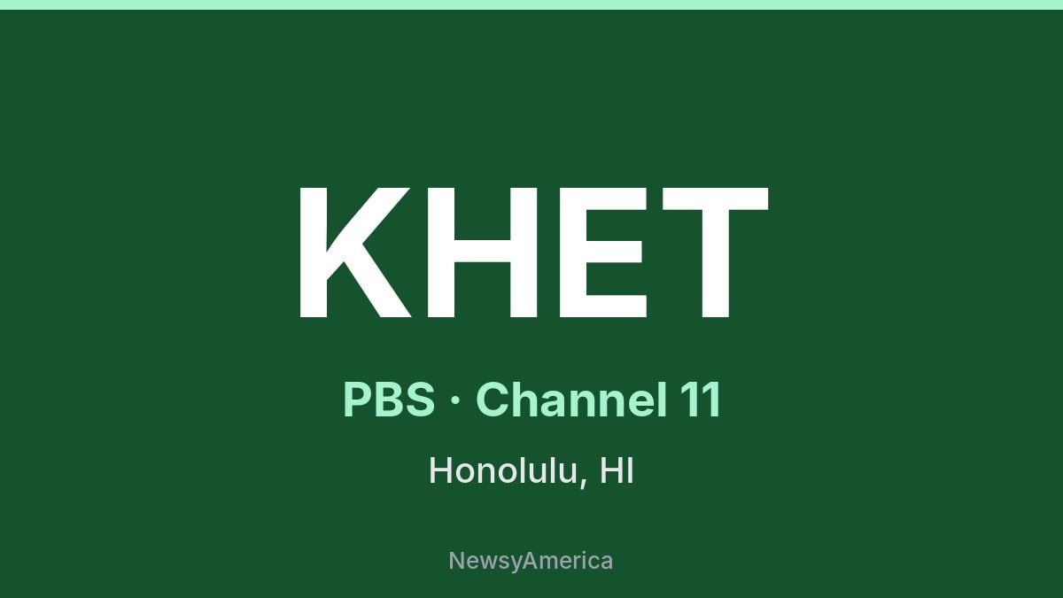 KHET – PBS 11 Honolulu