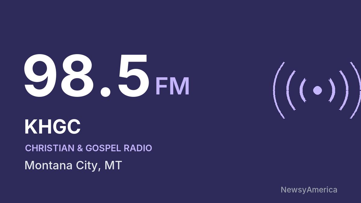 KHGC 98.5 FM – Montana City