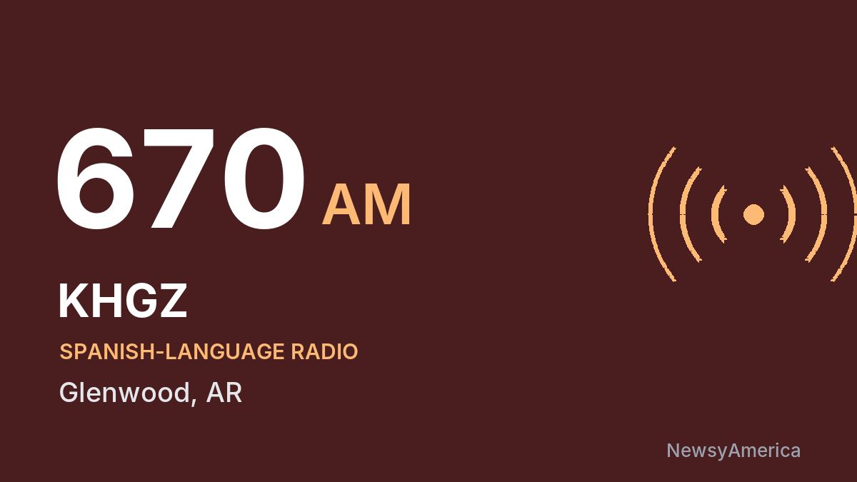 KHGZ 670 AM – Glenwood