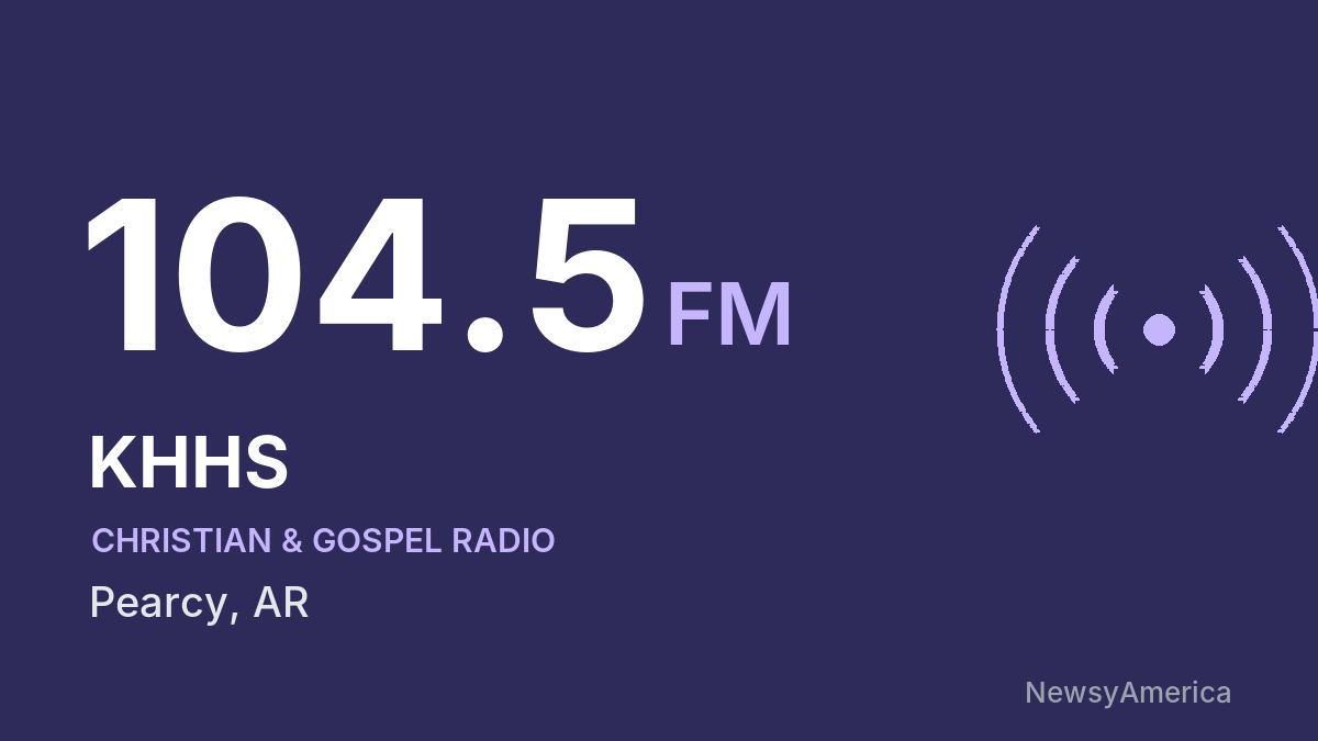 KHHS 104.5 FM – Pearcy