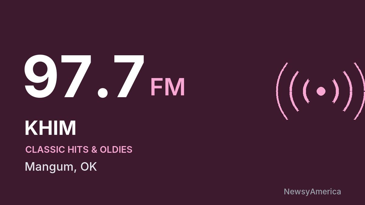 KHIM 97.7 FM – Mangum