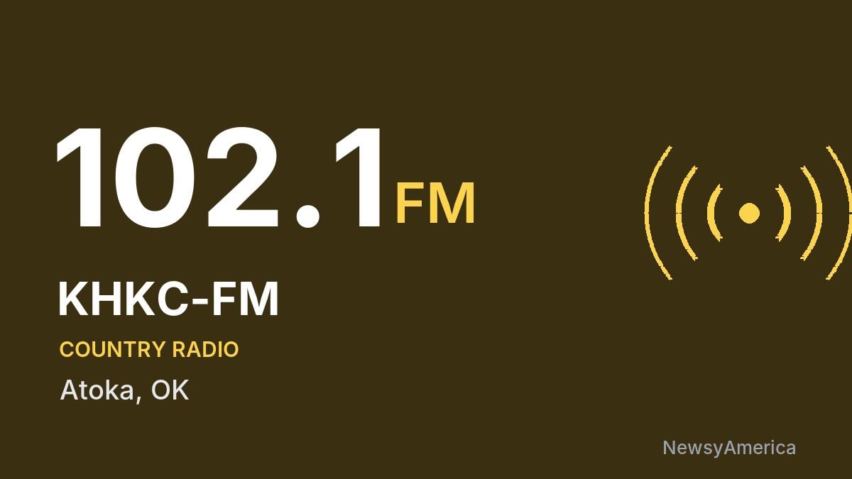 KHKC-FM 102.1 FM – Atoka