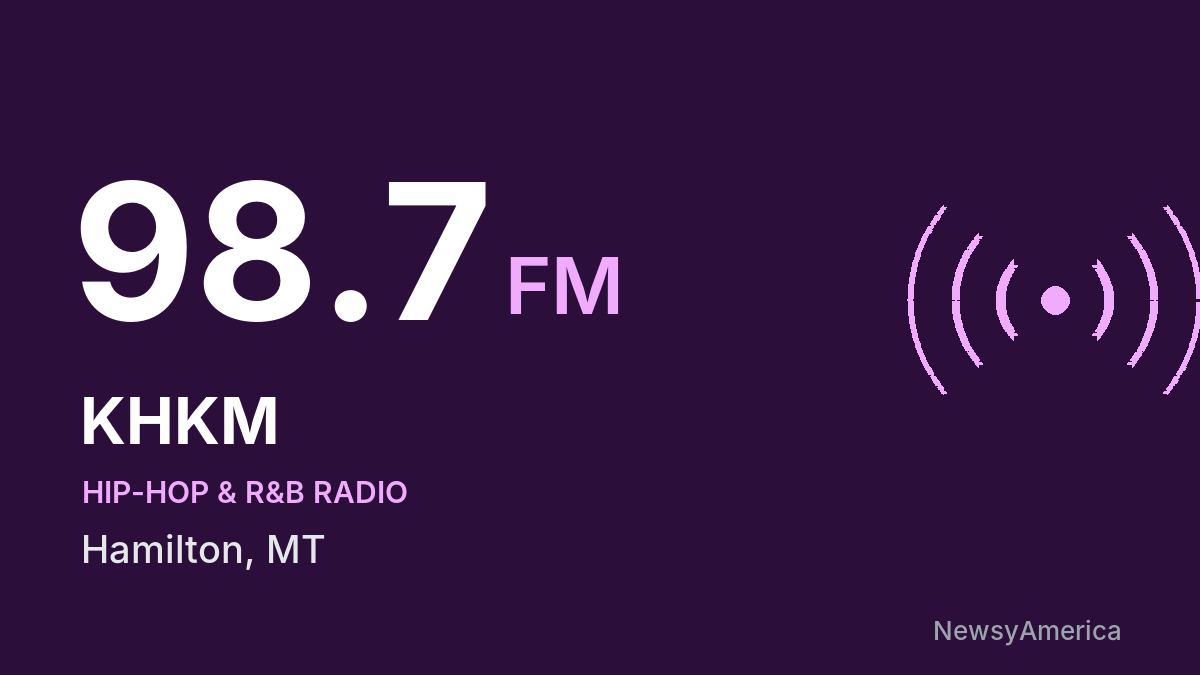 KHKM 98.7 FM – Hamilton
