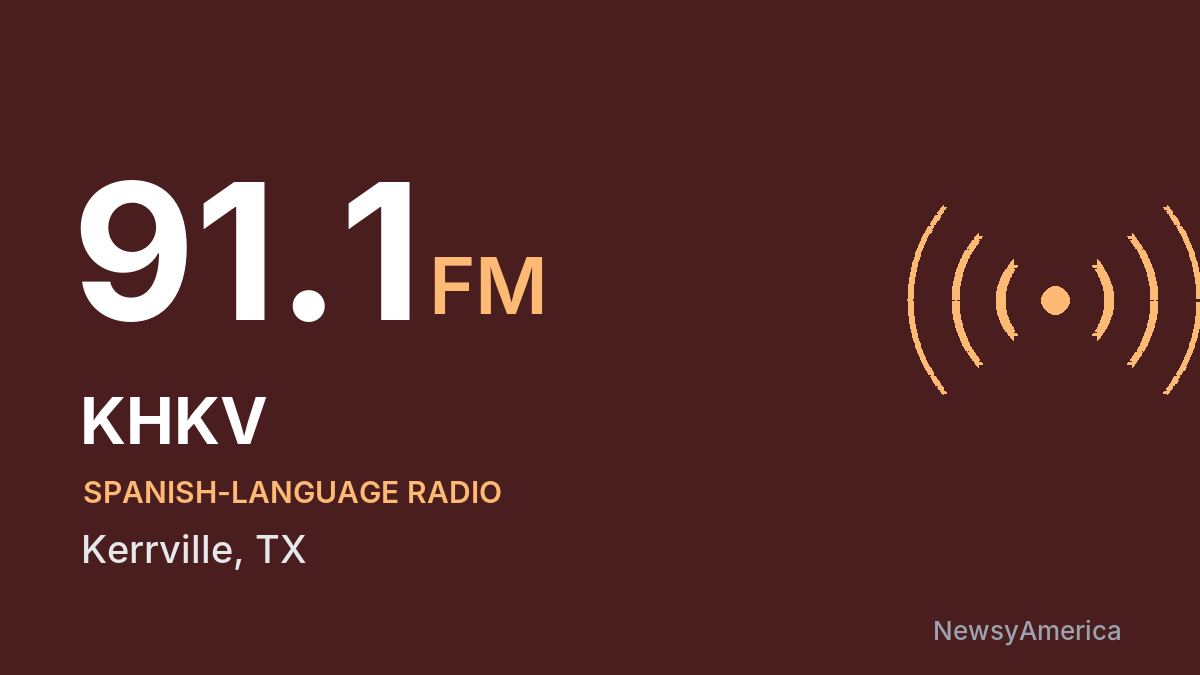 KHKV 91.1 FM – Kerrville